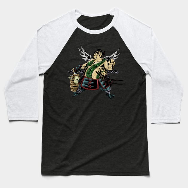 Ajirakun Samurai Baseball T-Shirt by BRed_BT